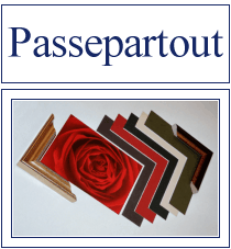PlakatShop laver blandt andet ogs passepartout p sit vrksted. I alle farver, og naturligvis p syrefrit karton.